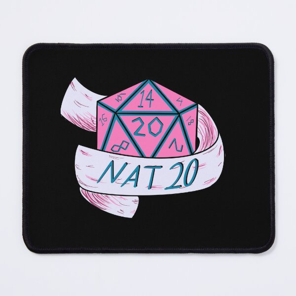Item preview, D&D Nat20 DICE designed and sold by CawDndDesigns.