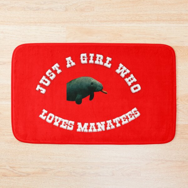 Item preview, Just A Girl Who Loves Manatees  designed and sold by shopghita45.
