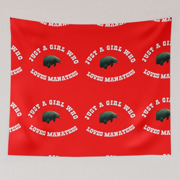 Item preview, Just A Girl Who Loves Manatees  designed and sold by shopghita45.