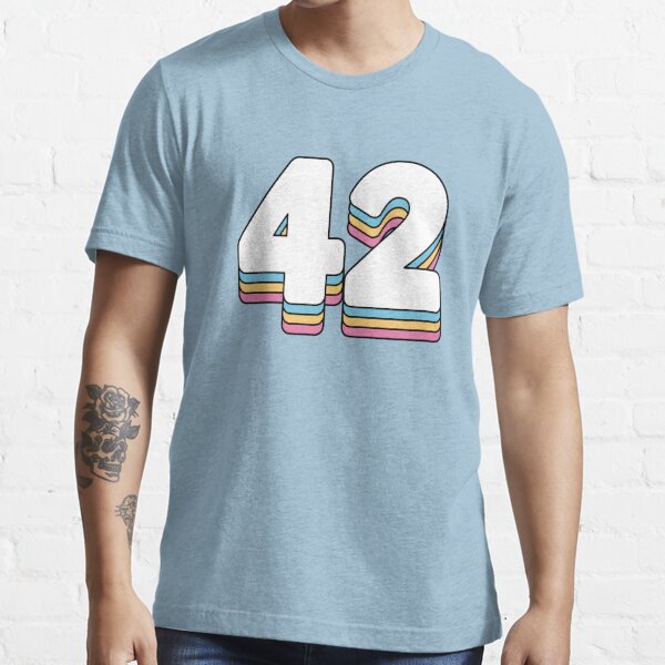 42 number Essential T-Shirt by HanakiArt
