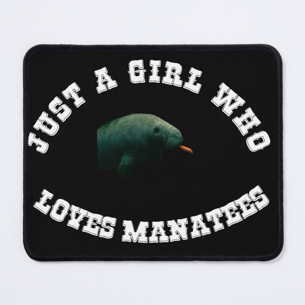 Item preview, Just A Girl Who Loves Manatees designed and sold by shopghita45.