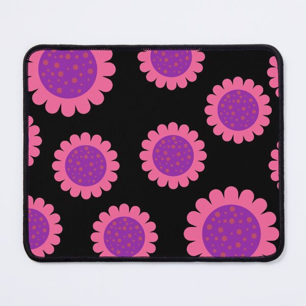 Item preview, Pink flowers - floral fun colours pattern designed and sold by Hanger52.