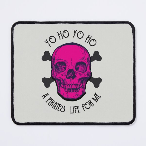 Item preview, yo ho yo ho a pirates life for me - pink neon designed and sold by AirsoftBD.
