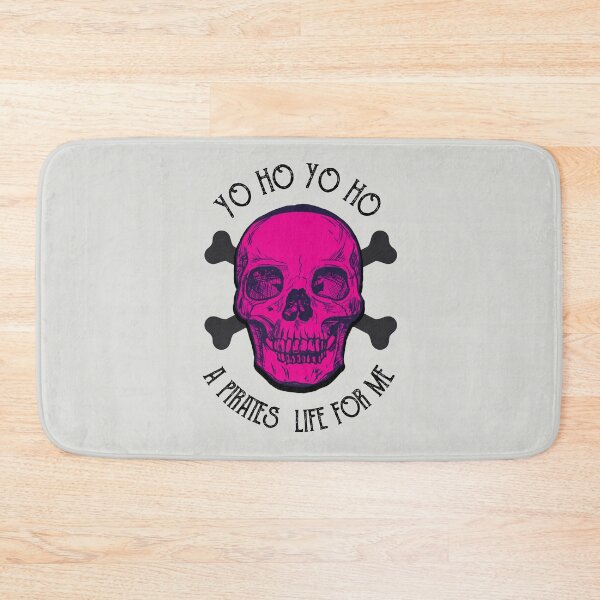 Item preview,  yo ho yo ho  a pirates life for me - pink neon designed and sold by AirsoftBD.