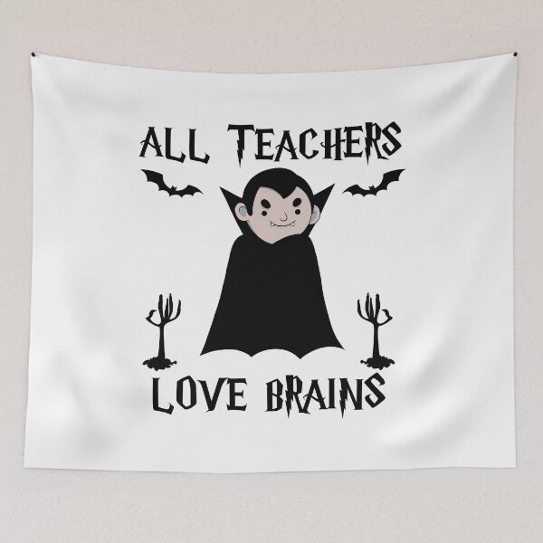 Item preview, All Teachers Love Brains designed and sold by imaneless.