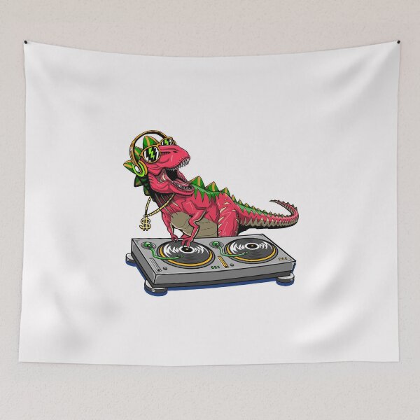 Item preview, Dinosaur Hip Hop Dj Music designed and sold by duron4.