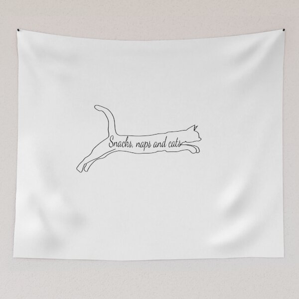 Item preview, Cats naps and snacks cat girl cat lover cat lady designed and sold by medbouk1.
