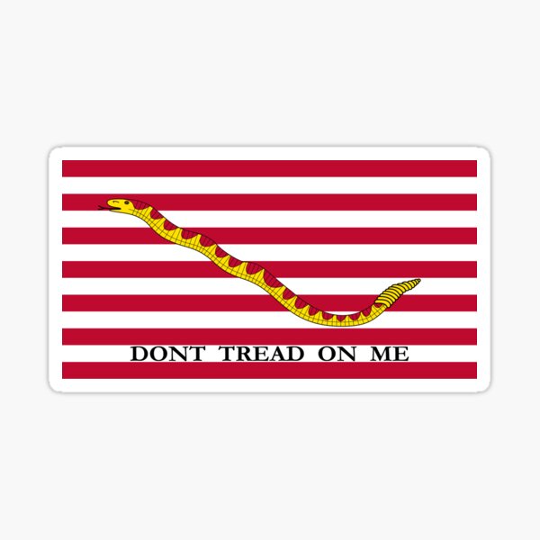 Navy Jack Flag Sticker
