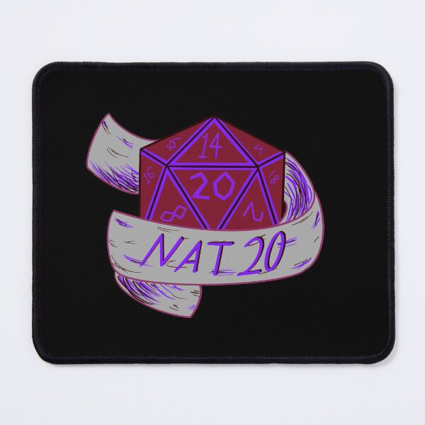 Item preview, D&D Nat20 DICE designed and sold by CawDndDesigns.