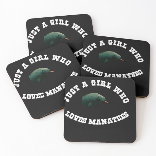 Item preview, Just A Girl Who Loves Manatees  designed and sold by shopghita45.