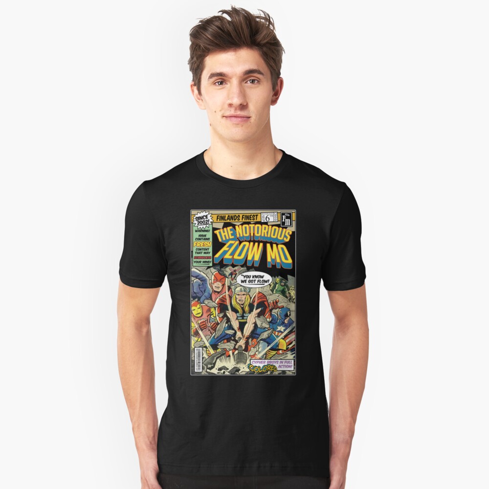 "The Notorious Flow Mo" Slim Fit T-Shirt