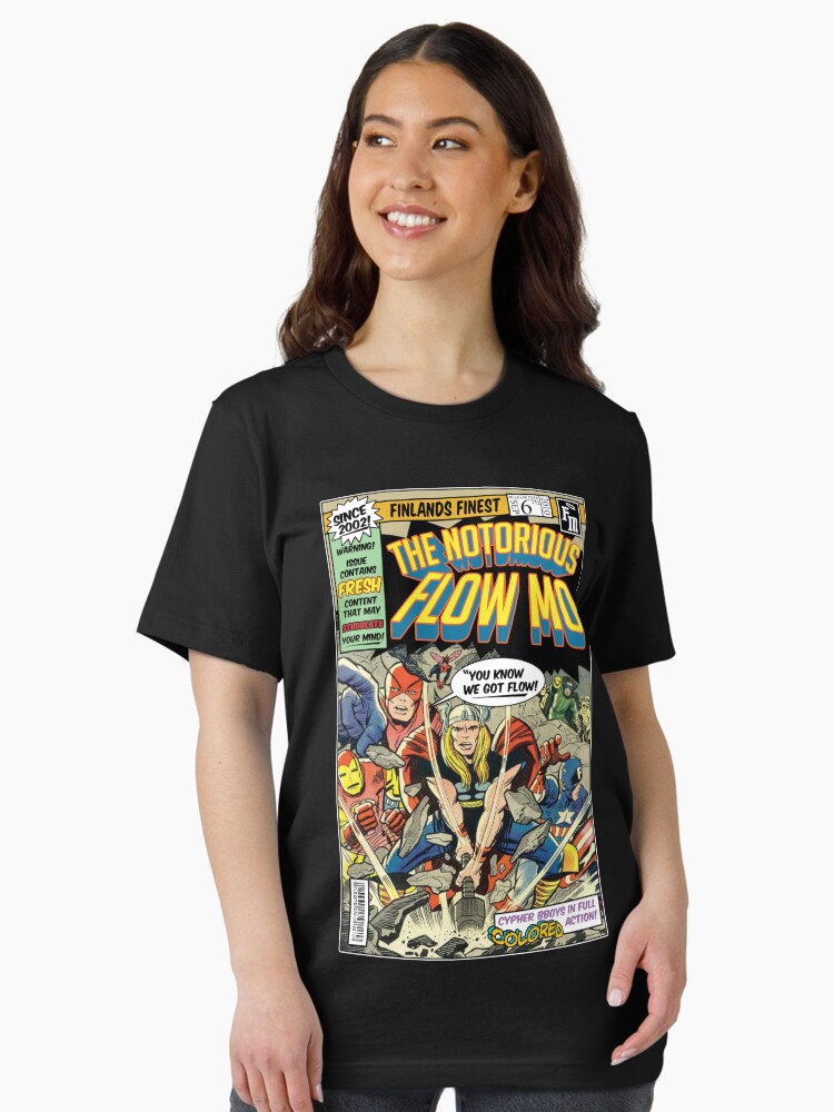 Thumbnail 2 of 7, Essential T-Shirt, "The Notorious Flow Mo" designed and sold by SAIFFA.