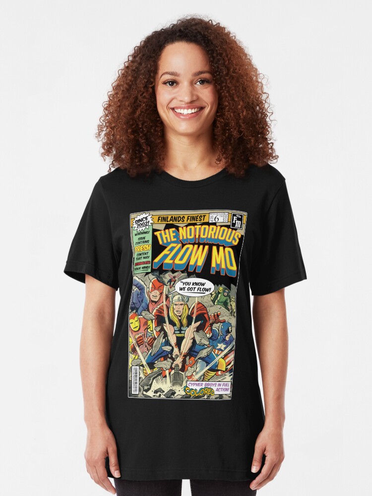 Alternate view of "The Notorious Flow Mo" Slim Fit T-Shirt