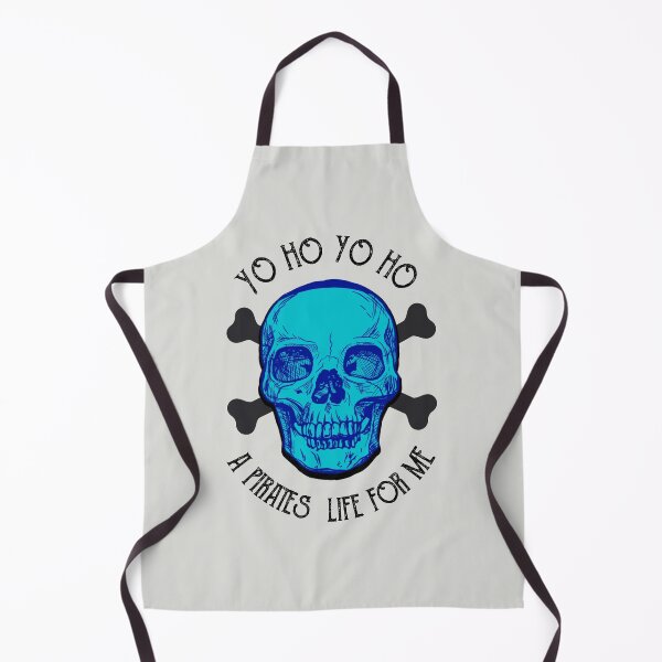 Item preview, yo ho yo ho  a pirates life for me - Cool Blue Sepia style designed and sold by AirsoftBD.