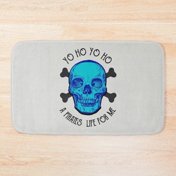Item preview, yo ho yo ho  a pirates life for me - Cool Blue Sepia style designed and sold by AirsoftBD.