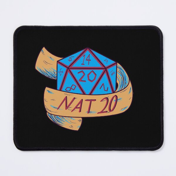 Item preview, D&D Nat20 DICE designed and sold by CawDndDesigns.