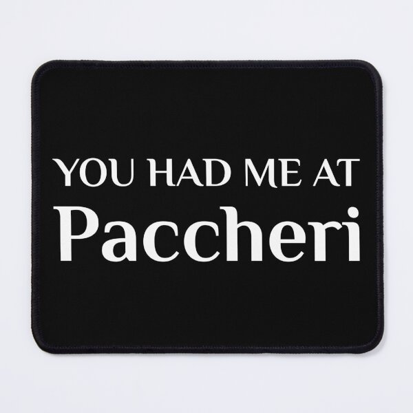 Item preview, You Had Me At Paccheri Funny Italian Food Fan Pasta designed and sold by Creekman Designs.