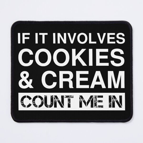 Item preview, Funny Cookies And Cream Vanilla Ice Cream Milkshake designed and sold by Creekman Designs.