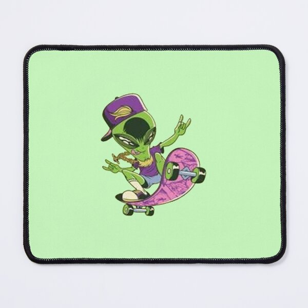 Item preview, Skateboarding Alien Skate designed and sold by Animoxz3.