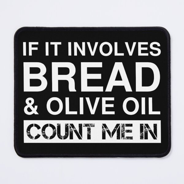 Item preview, Funny Bread And Olive Oil Italian Food designed and sold by Creekman Designs.