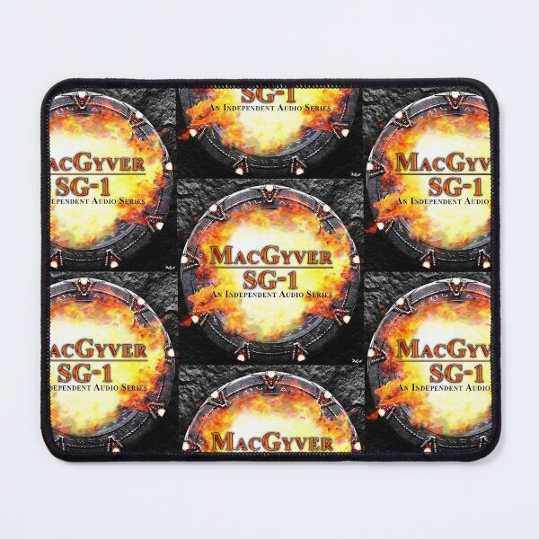 MacGyver/SG-1 Audio Series Logo Mouse Pad