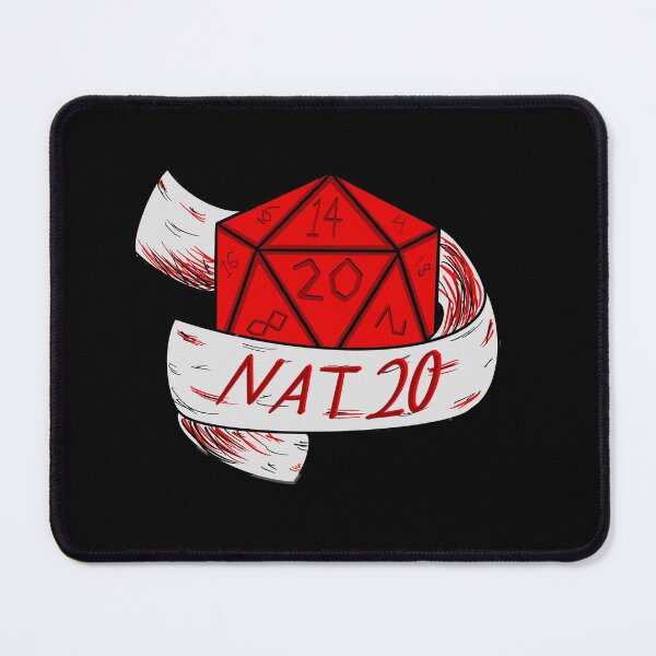Item preview, D&D Nat20 DICE designed and sold by CawDndDesigns.