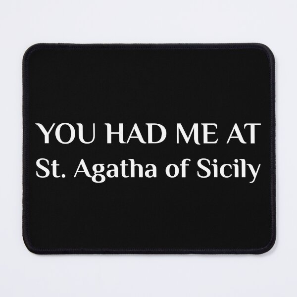 Item preview, St. Agatha Of Sicily Christian Confirmation Saint designed and sold by Creekman Designs.