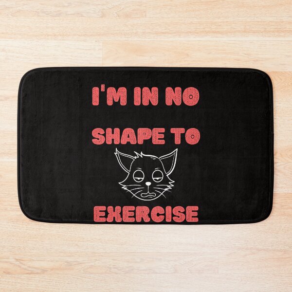 Item preview, I'm in No Shape to Exercise TShirt, Funny Workout Joke TShirt designed and sold by Unique styl  DeSigNe.