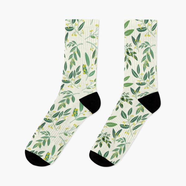 Item preview, Chinaberry - White and Green Plant Flower Illustration  designed and sold by TheRainbowRoom.