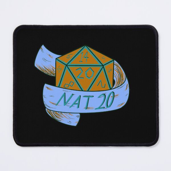Item preview, D&D Nat20 DICE designed and sold by CawDndDesigns.