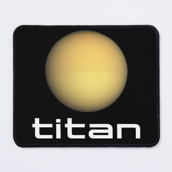 Item preview, Solar System Saturn Moon Titan Space Astronomy designed and sold by Creekman Designs.