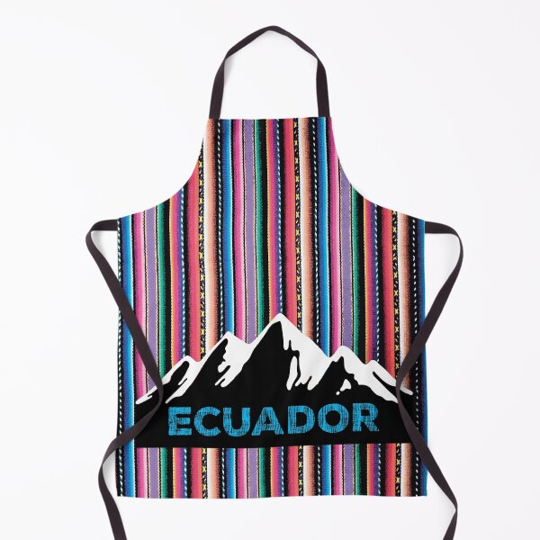 Item preview, Andean Ecuadorean mountains and colorful aguayo sky Sticker designed and sold by amazandes.