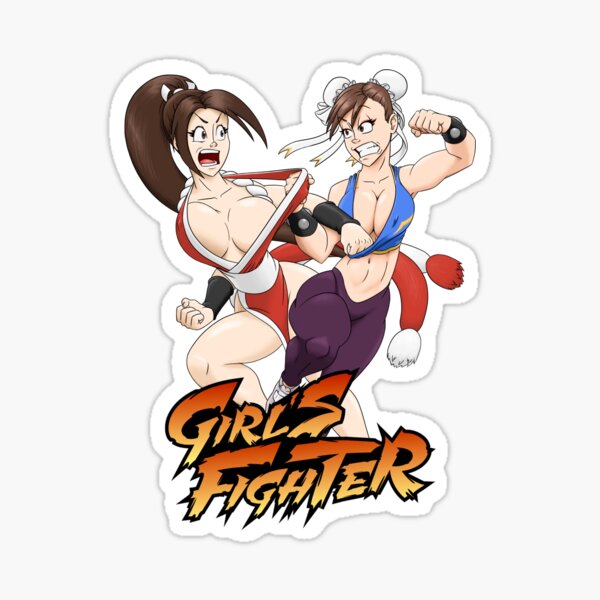 GIRLS FIGHTER Sticker