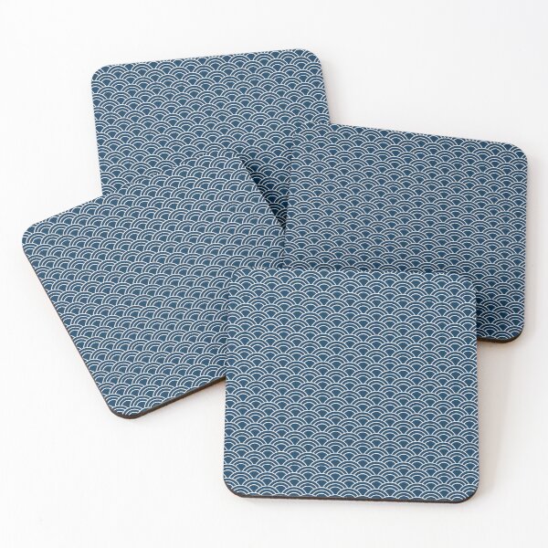 Item preview, Seamless Japanese pattern with wave motif designed and sold by Artemischo.