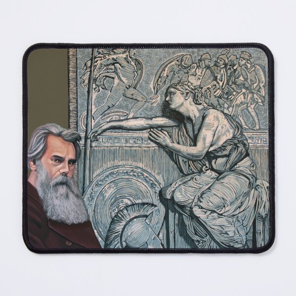 Item preview, Thomas Woolner Painting designed and sold by PaulMeijering.