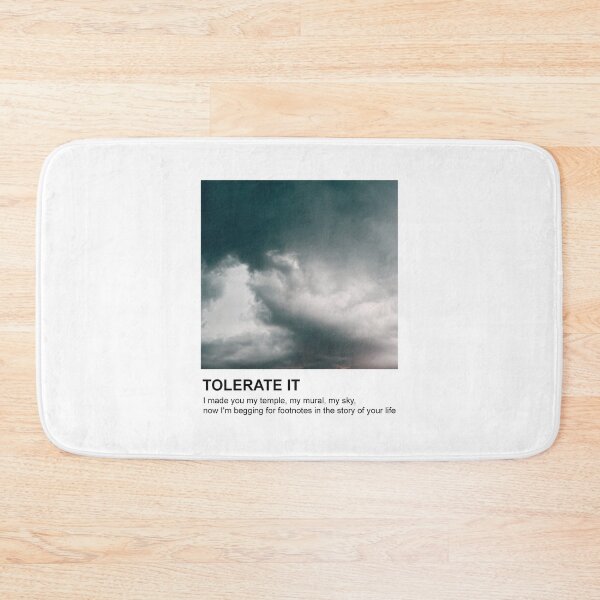 Item preview, Taylor Swift Tolerate It - Evermore Lyrics Photo Card designed and sold by lentils.