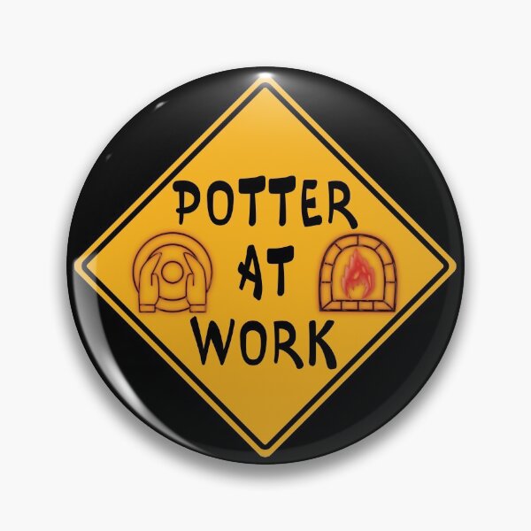Item preview, Potter at work road sign designed and sold by Atouke.