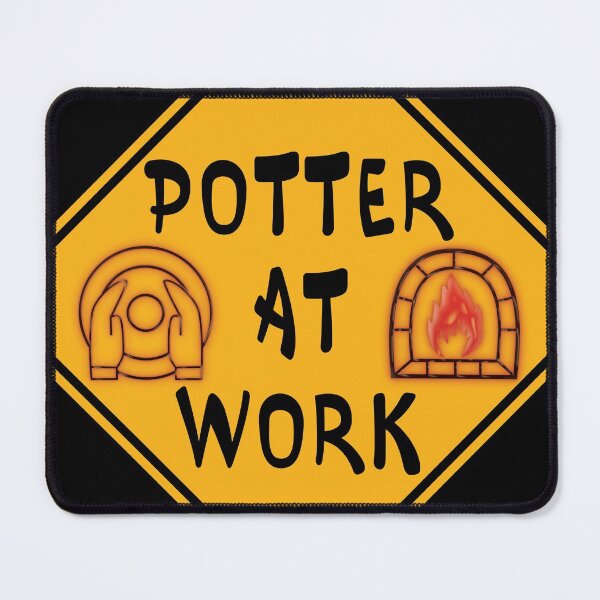 Item preview, Potter at work road sign designed and sold by Atouke.