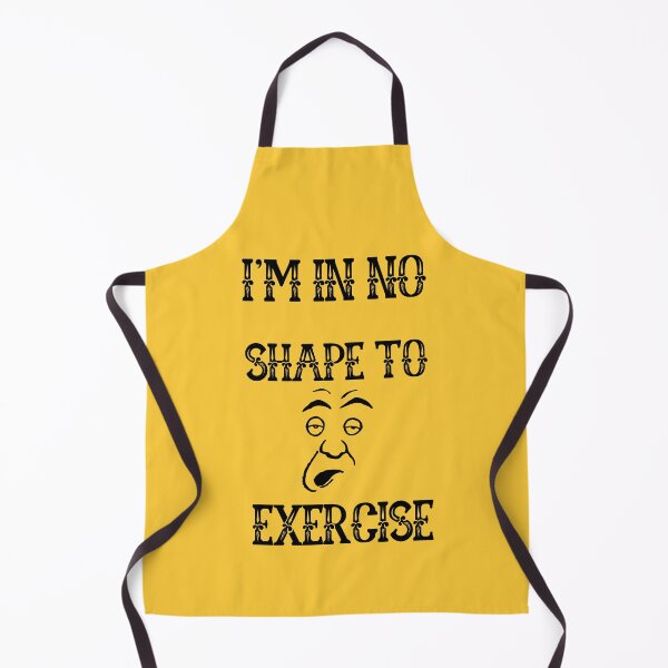 Item preview, I'm in No Shape to Exercise TShirt, Funny Workout Joke TShirt designed and sold by Unique styl DeSigNe.