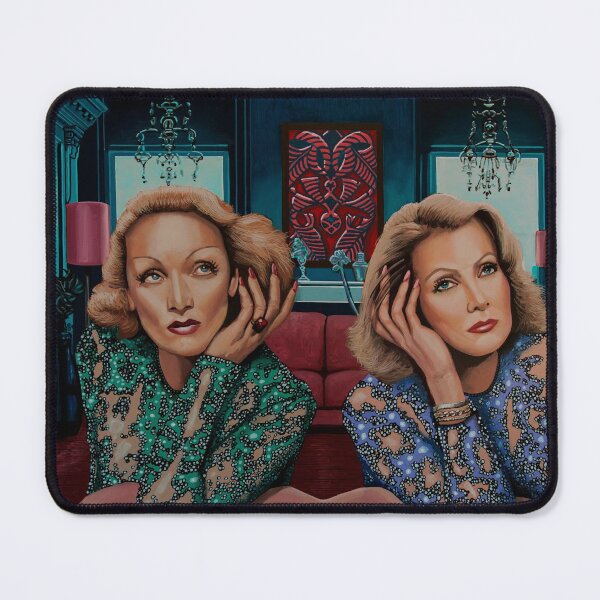 Item preview, Marlene Dietrich and Greta Garbo Painting designed and sold by PaulMeijering.