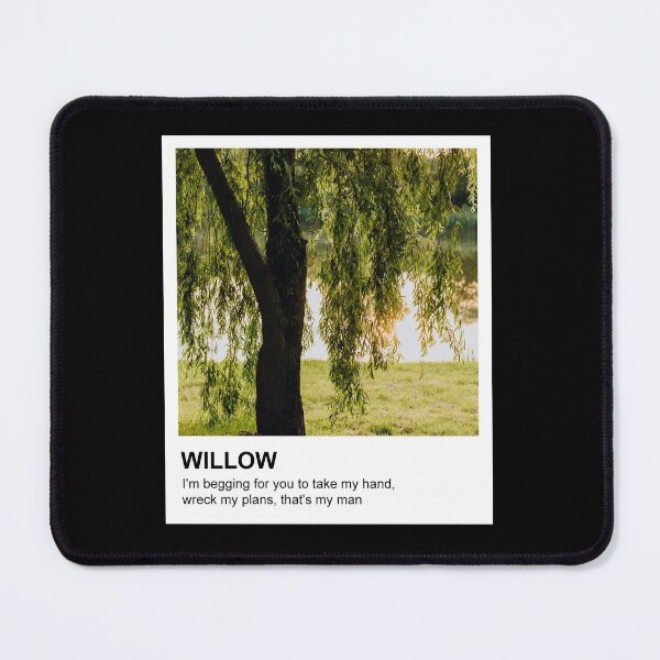 Item preview, Taylor Swift Willow - Evermore Lyrics Photo Card designed and sold by lentils.