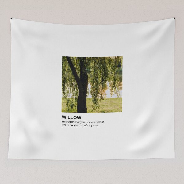 Item preview, Taylor Swift Willow - Evermore Lyrics Photo Card designed and sold by lentils.