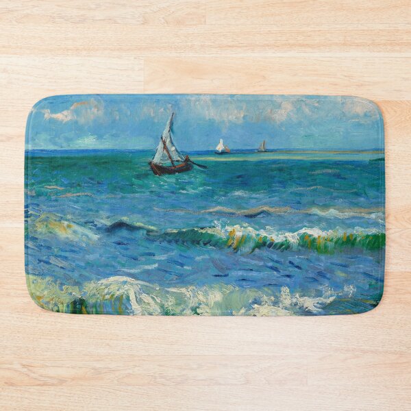 Item preview, Vincent Van Gogh "The Sea at Les Saintes-Maries-de-la-Mer", 1888 designed and sold by Alexandra Dahl.