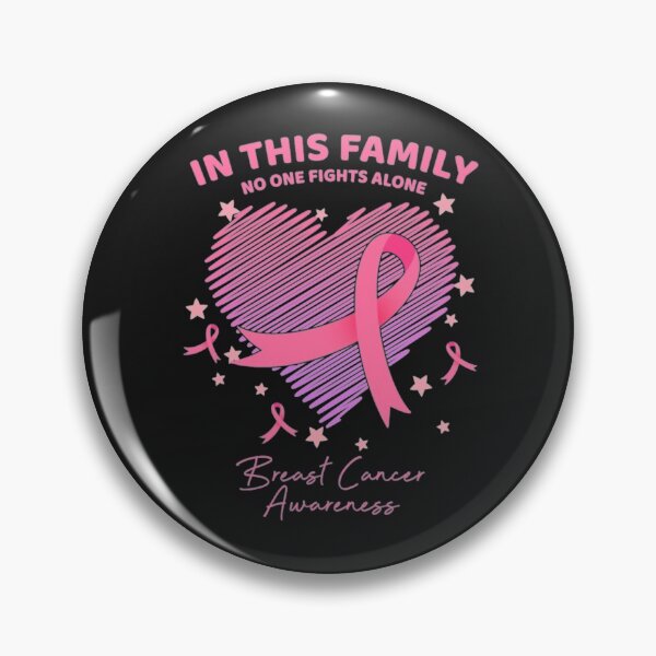 Item preview, No one fights alone Breast Cancer  designed and sold by StarcyWol.