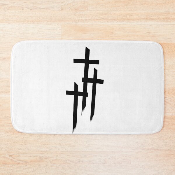 Item preview, Tattoo Design. It is a brotherhood symbol of the Santo clan in Forcella. designed and sold by Mobster-Store.