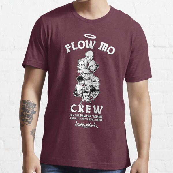 Flow Mo 10th Year Anniversary "CREW" Shirt Essential T-Shirt