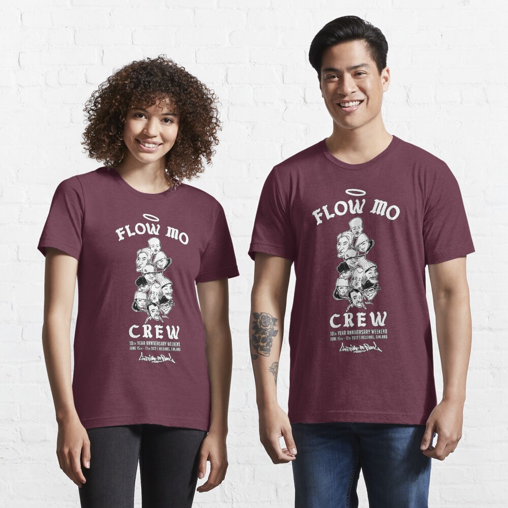 Flow Mo 10th Year Anniversary "CREW" Shirt Essential T-Shirt