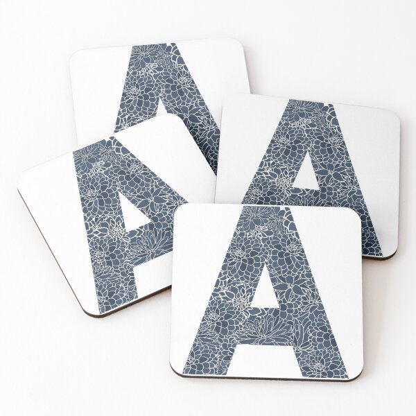 Item preview, Letter A Floral Monogram designed and sold by ShirleyDee.