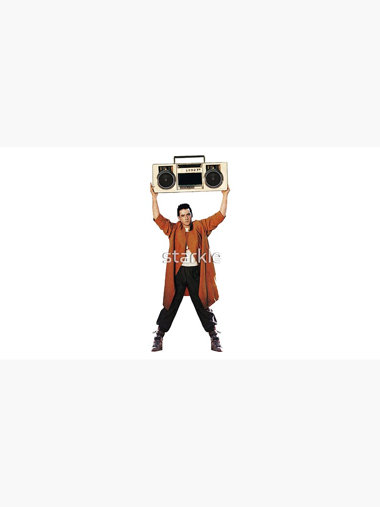 "SAY ANYTHING John Cusack holds up a boombox boom box Lloyd Dobler and