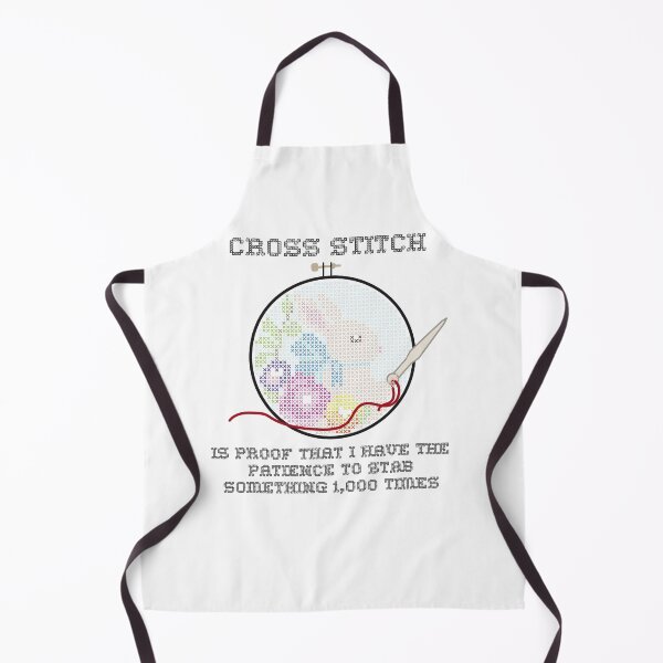 Item preview, Snarky Cross Stitch Bunny in A Hoop is Stabby designed and sold by Good-Find.